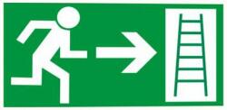 CZ Fotolumineszcens matrica Menekülő létra - jobbra 210 x 100 mm