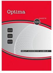 OPTIMA Etikett OPTIMA 32121 25, 4x10mm 18900 címke/doboz 100 ív/doboz (32121) - irodaszerwebaruhaz