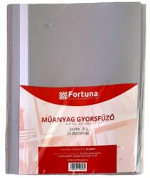 Fortuna Gyorsfűző FORTUNA műanyag szürke 25 darabos (FO00094)