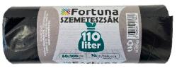 Fortuna Szemeteszsák FORTUNA 110L fekete 60x100 cm 10 darabos (6010022)