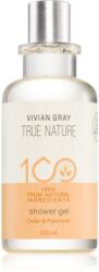 VIVIAN GRAY True Nature Cedar & Patchouli gel de dus revigorant 300 ml