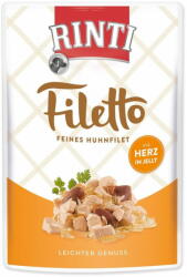 RINTI Kapszula RINTI Filetto csirke + csirkeszív zselében 100 g