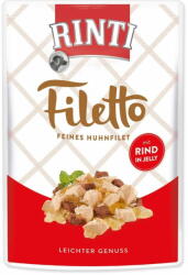 RINTI Kapszula RINTI Filetto csirke + marhahús zselében 100 g