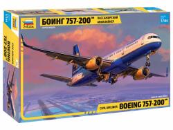 Zvezda Boeing 757-200 1: 144 makett repülő (7032) (7032) - kvikki