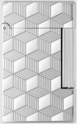 S.T. Dupont Initial palládium bevonatú szivar gyújtó - guilloche mintával (020840)