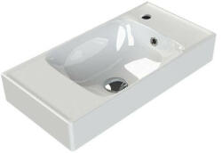 CeraStyle SHARP - JOBB CSAPLYUKAS - porcelán mosdókagyló - 60 x 30 cm (WB012H52R003) - globalvivamarket