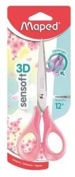 Maped Sensoft 3D olló - 16 cm - pasztell rózsaszín (CW-IMA486214PINK)