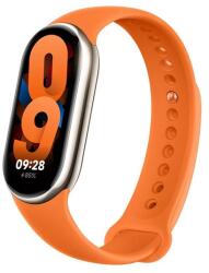 XIAOMI pótszíj (egyedi méret, szilikon) NARANCSSÁRGA Xiaomi Band 8 (BHR7312GL)