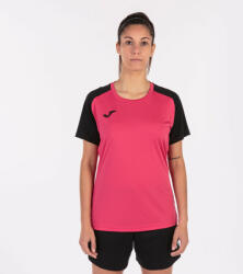 Joma T-SHIRT ACADEMY IV SHORT SLEEVE dressz / póló fukszia fekete L