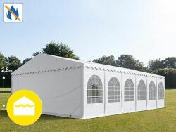Ambitent Rendezvénysátor 8×12 m - PVC Max, fehér Változat: Kerti parti sátor 8x12m Professional Plus szín fehér