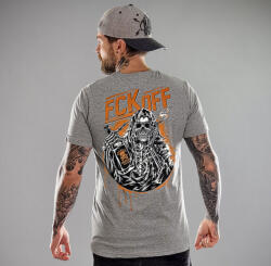 HYRAW Tricou bărbați HYRAW - GRI FCK OFF - SU24-M12