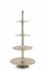 Bizzotto Platou supraetajat metal argintiu Mallet 55x123 cm (0184867) Tava