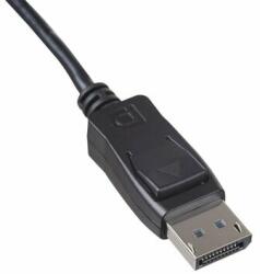 Akyga AK-AV-15 DisplayPort / miniDisplayPort cable 1, 8m Black (AK-AV-15) - firstshop