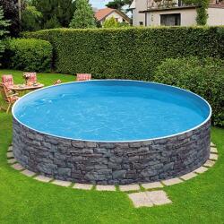 Mountfield Azuro Stone acélfalú medence, 360x90cm (Made in) (3EXB0299)