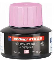 edding HTK 25 tartalék festék szövegkiemelőhöz, pasztellrózsaszín (138)
