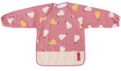 Petite&Mars Ben bavețică cu mâneci lungi 2 y+ Pink Pears 1 buc Bavata