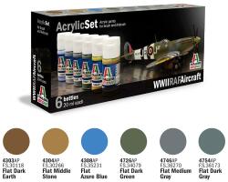 Italeri Acrylic szett: WWII RAF AIRCRAFT (432AP) festék (432AP)