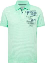 CAMP DAVID Tricou verde, Mărimea 3XL - aboutyou - 347,90 RON