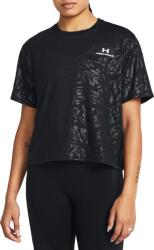 Under Armour Vanish Energy Emboss Crop Rövid ujjú póló 1383640-001 Méret XS