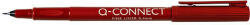 Q-CONNECT Tűfilc Q-CONNECT piros