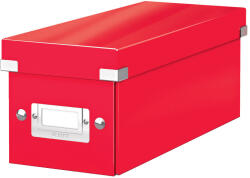 LEITZ CD-tartó CLICK&STORE 604100. . piros (60410023)
