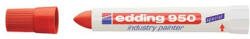 edding Marker permanent EDDING 950 ipari piros