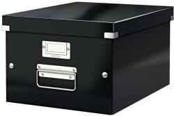 LEITZ Tárolódoboz CLICK&STORE A/4 méretű fekete