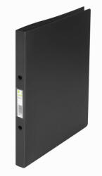 Q-CONNECT Gyűrűskönyv A/4 2 gyűrűs 2cm Q-CONNECT STANDARD PP fekete