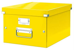 LEITZ Tárolódoboz CLICK&STORE A/4 méretű sárga