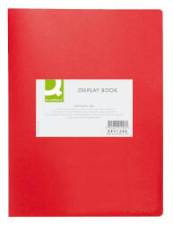 Q-CONNECT Iratvédő mappa 10 tasakos Q-CONNECT piros