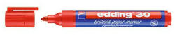 edding Marker permanent pigment EDDING 30 piros