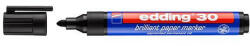 edding Marker permanent pigment EDDING 30 fekete