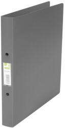 Q-CONNECT Gyűrűskönyv A/4 2 gyűrűs 2, 5cm Q-CONNECT áttetsző füst