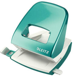 Leitz Lyukasztó Leizt 5008 WOW Leitz fém metálfényű 30lap világoskék (50081036)