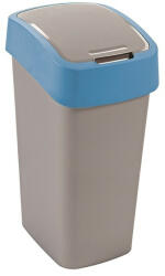 Keter Billenőfedeles szemetes CURVER PACIFIC FLIP BIN 45l ezüst/ kék