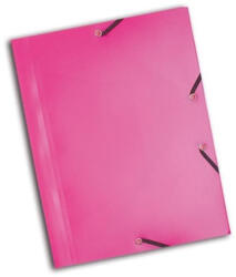 Exacompta Iratgyűjtő gumis A/4 PP EXACOMPTA Standard rózsaszín