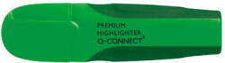 Q-CONNECT Szövegkiemelő Q-CONNECT Prémium vágott hegyű zöld