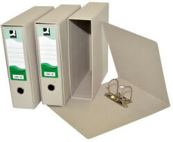 Q-CONNECT Tokos iratrendező A/4 8cm Q-CONNECT ECONOMY natúr natúr