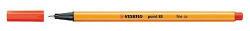 STABILO Tűfilc Stabilo Point 88 0, 4mm áttetsző piros