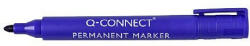 Q-CONNECT Marker permanent Q-CONNECT kerek hegyű kék