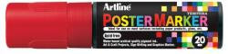 ARTLINE Marker pentru poster ARTLINE, corp plastic, varf tesit 20mm - rosu (EK-EPP20-RE)