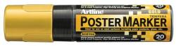 ARTLINE Marker pentru poster ARTLINE, corp plastic, varf tesit 20mm - auriu (EK-EPP20-GD)