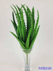 Aloe vera enyhén gumis 31 cm - Zöld