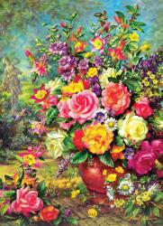 EUROGRAPHICS - Puzzle Williams Albert: Flower Bouque - 1 000 piese