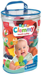 Clementoni - Clemmy Baby Puha kockák 40 db-os építőcsomag (17878)