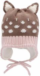 Sterntaler Детска плетена шапка Sterntaler - Коте, 39 cm, 3-4 м (4702246-985) - ozone