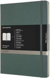 Moleskine Тефтер с твърди корици Moleskine Pro Collection X-Large - Зелен (PROPFNTB4HK19)