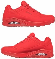Skechers Uno Stand On Air unisex fűzős sneaker félcipő 52458-RED (52458-RED)