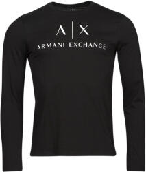 Giorgio Armani Tricouri cu mânecă lungă Bărbați 8NZTCH Armani Exchange Negru EU M