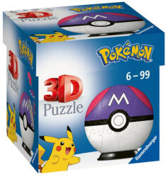 Ravensburger Puzzle 3D bila Pokemon m1 54 piese (RVS3D11564) - ejuniorul